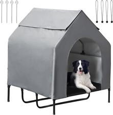 48" Dog House for Outdoor Indoor, X-Large Dog Houses Weatherproof 600D PVC wi...