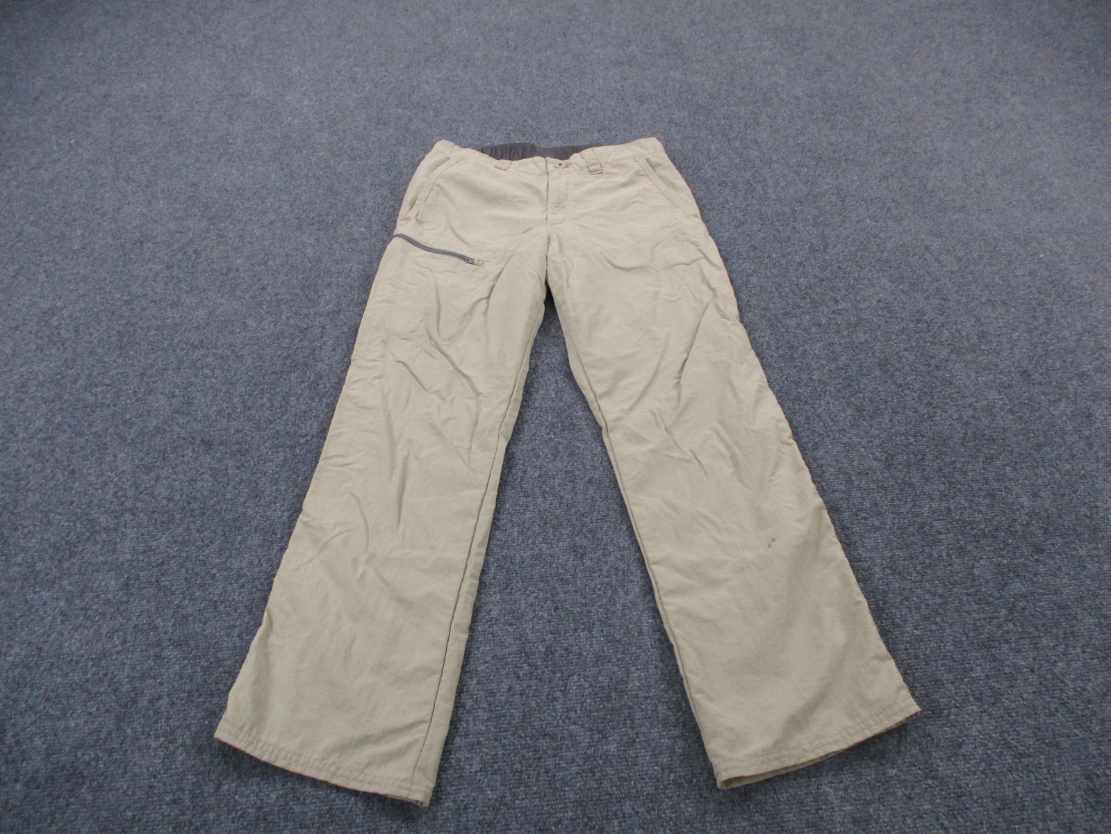 Patagonia Pants Mens S Beige Nylon Sandy Cay Lightweight Hiking Climbing 82091