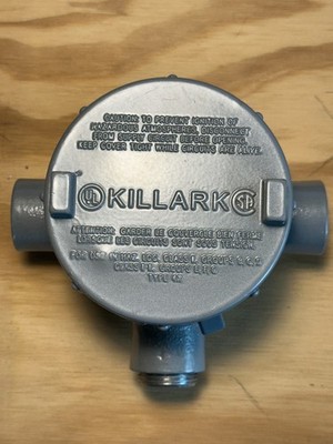 Killark GECTT-2 - 3/4 NPT GEC Outlet Body T-Type - Explosion Proof