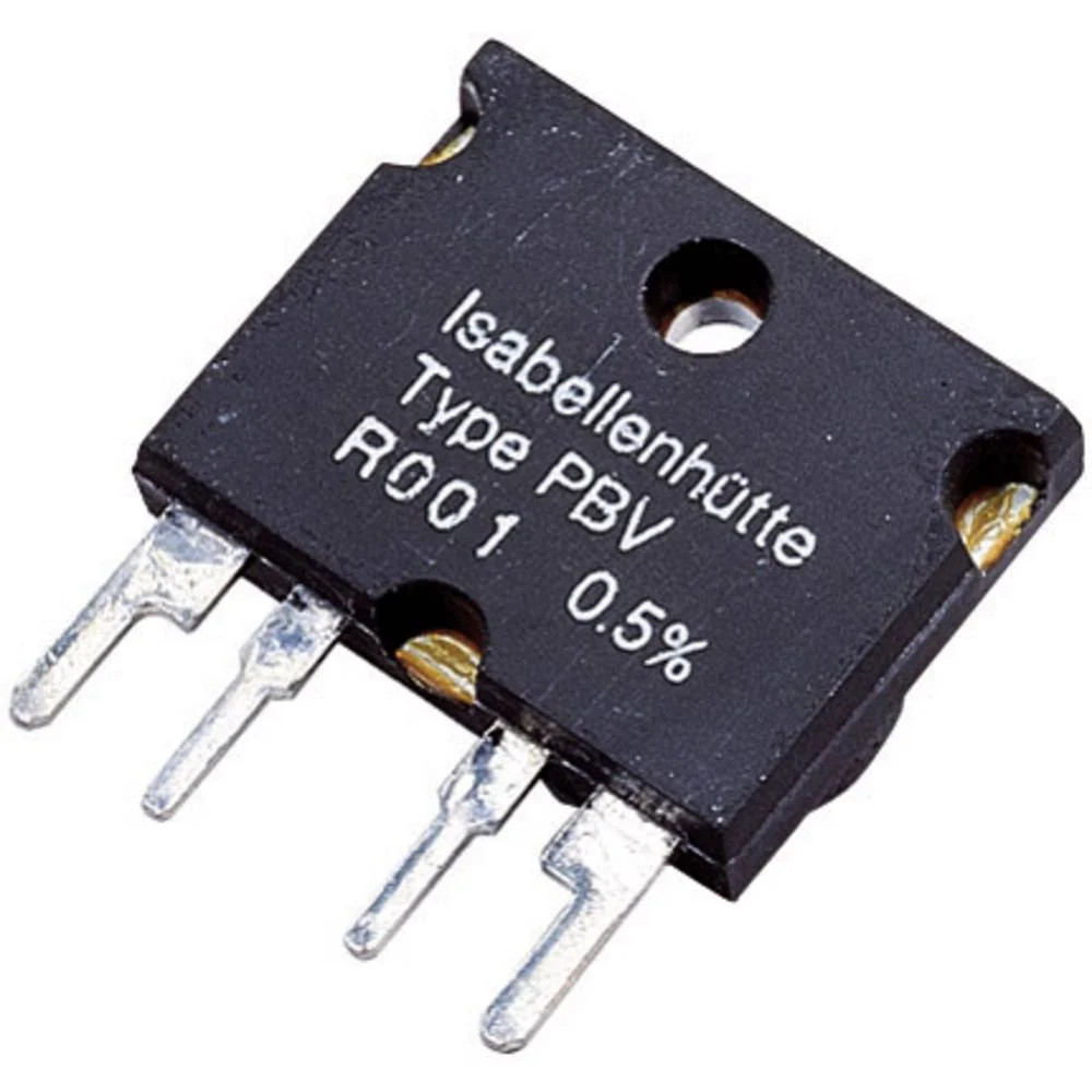 Résistance Isabellenhütte PBV 0.05 Ohm évitez les erreurs de mesure de courant