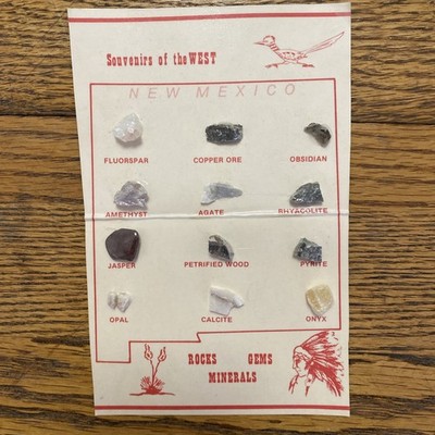 Rocks Of The West, Gems, Minerals, Souvenirs, Obsidian, Calcite, Onyx, Opal, Etc