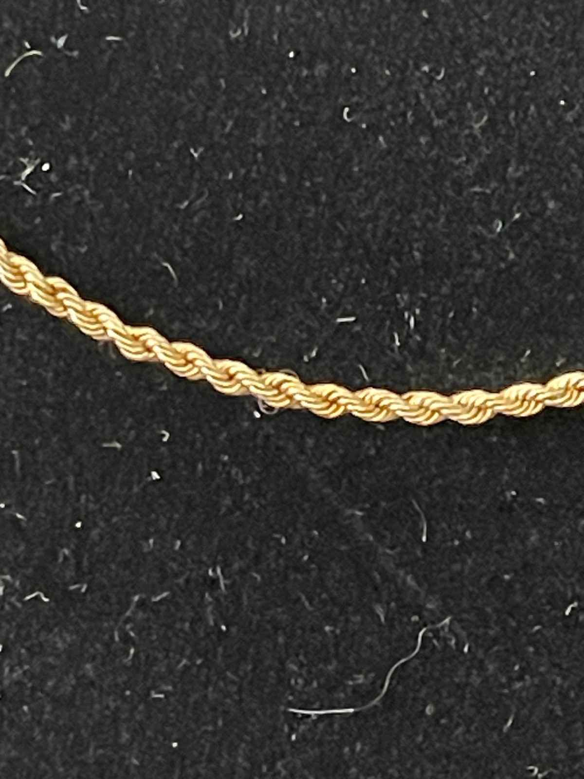 10K Solid Yellow Gold Necklace - image 4
