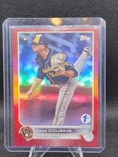 2022 Topps Series 1 1st Edition - Jake Cousins #20 Red /50 (RC)