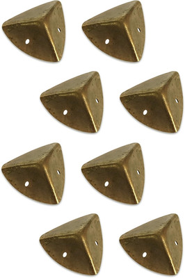 Creative Deco 8 x Eckenschutz Metall Brust Koffer Koffer Schutz Ecken | 1,6 x 1,