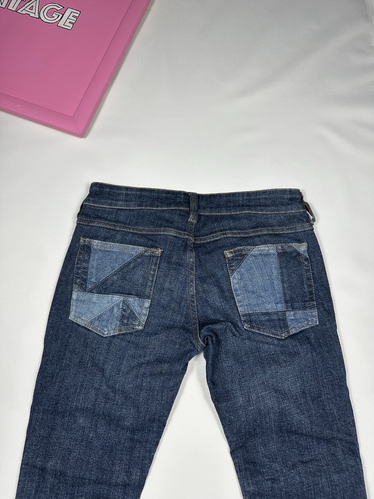 Isabel Marant Etoile Patchwork Straight Dillon Je… - image 15