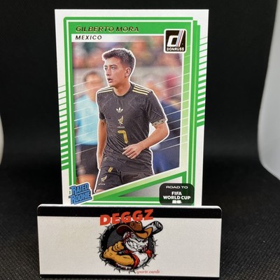 Gilberto Mora 2025-26 Donruss Road 2 World Cup Rated Rookie 17 Yrs Old     