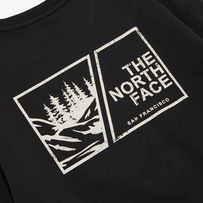 The North Face Korea M'S BOSQUE SWEATSHIRTS NM5MR04 BLACK ASIAN