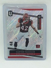 Clayton Fejedelem 2019 Panini Unparalleled Football RC #81 Cincinnati Bengals