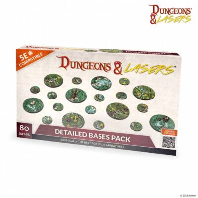 Dungeons & Lasers - Detailed Bases Pack - EN Archon Studio NEU/OVP