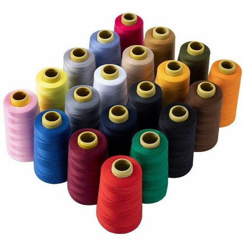 3000 Yards Sewing Thread 40S/2 Polyester Threads Apparel Sewing Accessories - Picture 5 of 21