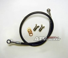 Streamline 1 Extended Steel Braided Rear Brake Line Smoke Raptor Yfm 125 250 Streamline 1 Extended Steel Braided Rear Brake Line Smoke Raptor Yfm 125 250