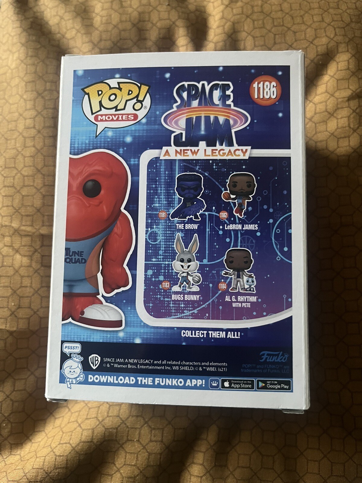 Thumbnail - Funko Pop Space Jam - Gossamer (flocked) 1186