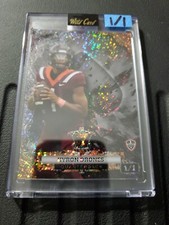 2024 Wild Card 7 Card Studs 1 /1  1st RC Rookie Kyron Drones Sealed NP-MINT 🔥 