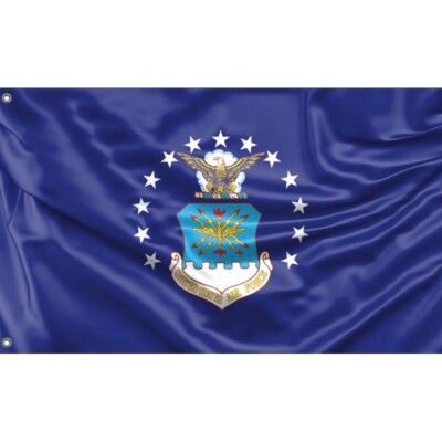 US Air Force Flagge, einzigartiges Design, 3x5 Fuß / 90x150 cm, Made in EU