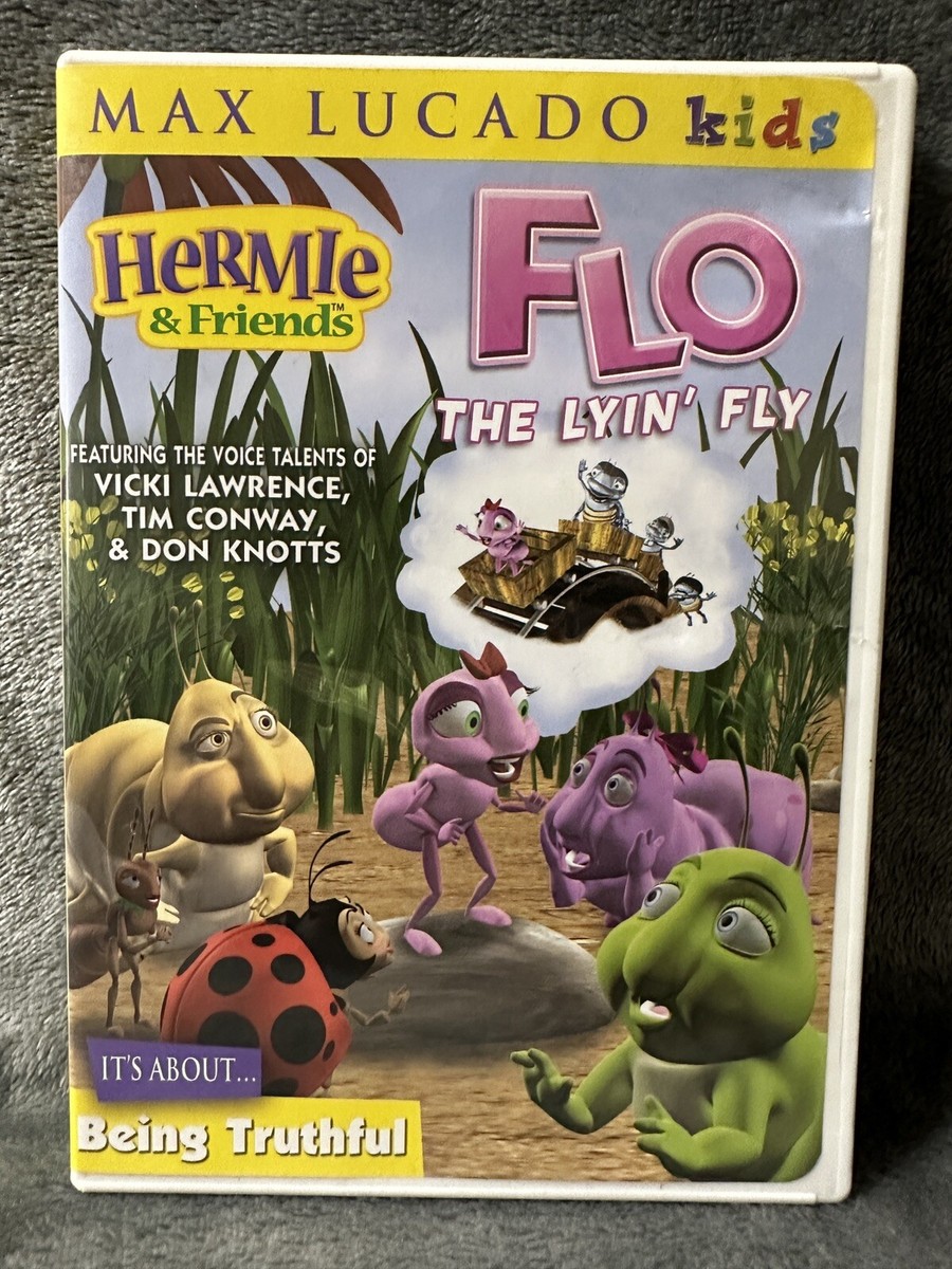 Max Lucado Kids Hermie & Friends Flo The Lyin' Fly DVD It's About