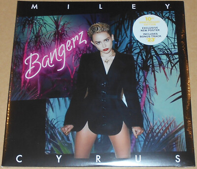 Miley Cyrus Bangerz 10th Anniversary 2-LP Vinyl Wrecking Ball Britney Spears 23