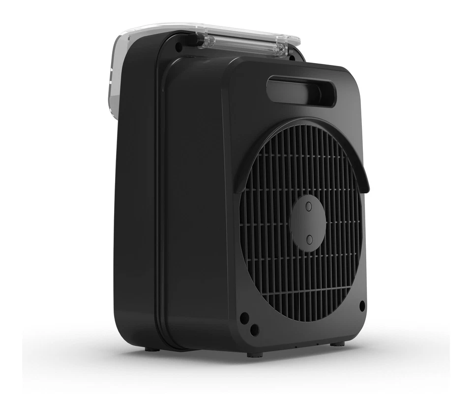 Splendid Termoventilatore 2000W 60m³  CALDO Tekno Black 99241 - Immagine 2 di 4