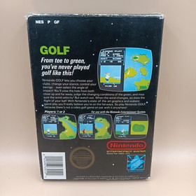 Nintendo NES Golf NTSC-US Komplett