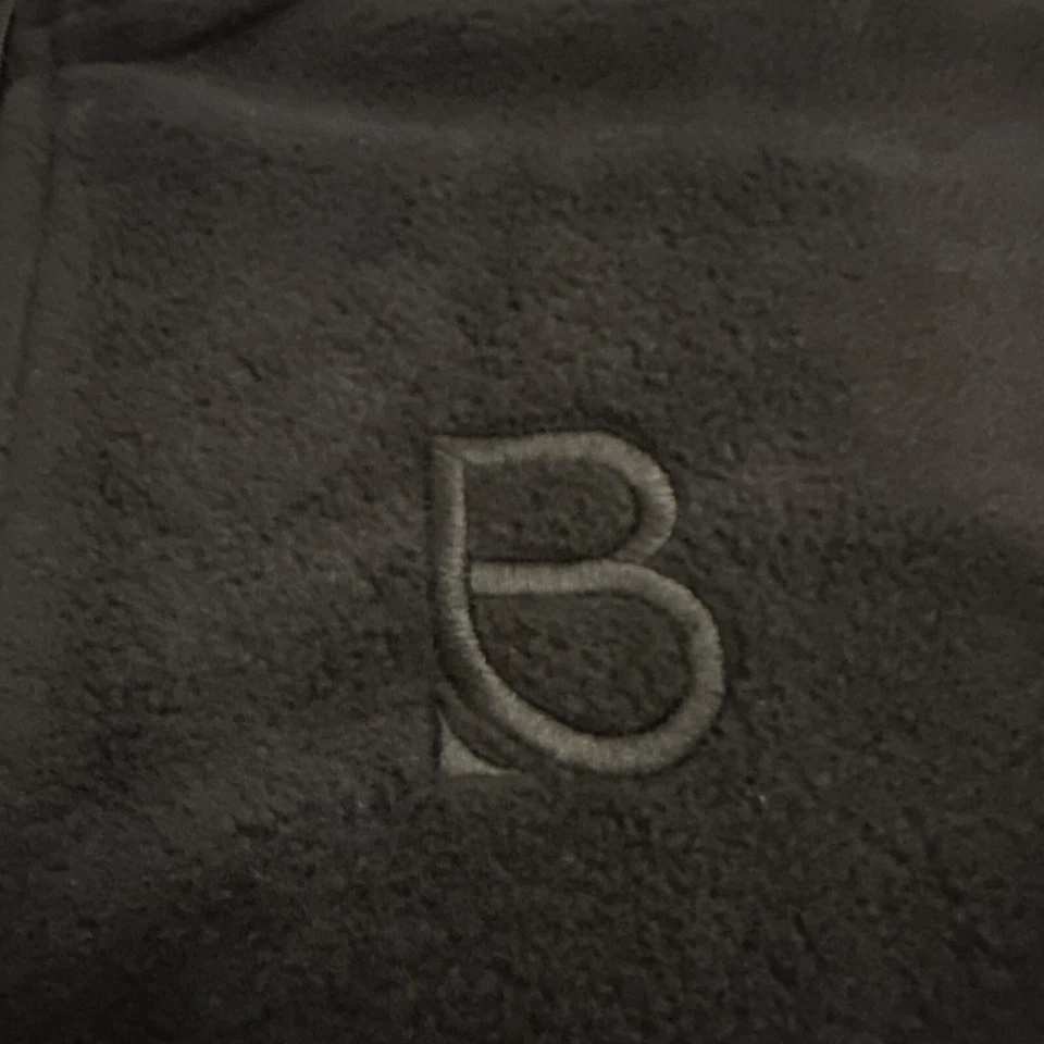 Harriton Men's Vest Black XL Full Zip,Pockets Collared, B LOGO On Left Side - Image 4 of 4