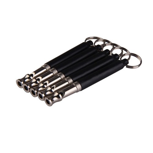 2Pcs Dog Training WHISTLE UltraSonic Obedience Stop Barking Pet Sound Black - Picture 4 of 7