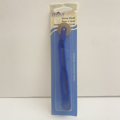 Vtg 1999 Prym Dritz Corp Serrated Tracing Wheel 11034 Transfer Pattern Blue NOS