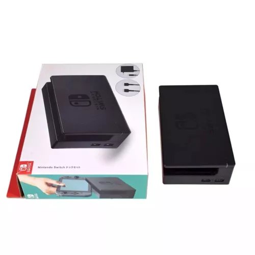 Genuine Nintendo Switch Power Adapter, HDMI Cable, TV Dock Station Variation Set - Picture 8 of 18
