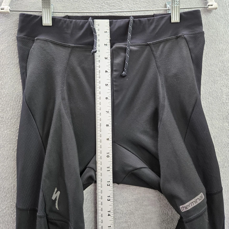 Calça Activewear Feminina Especializada Grande Preta Forma Terminal Ajuste Ciclismo Apertado - Imagem 4 de 4