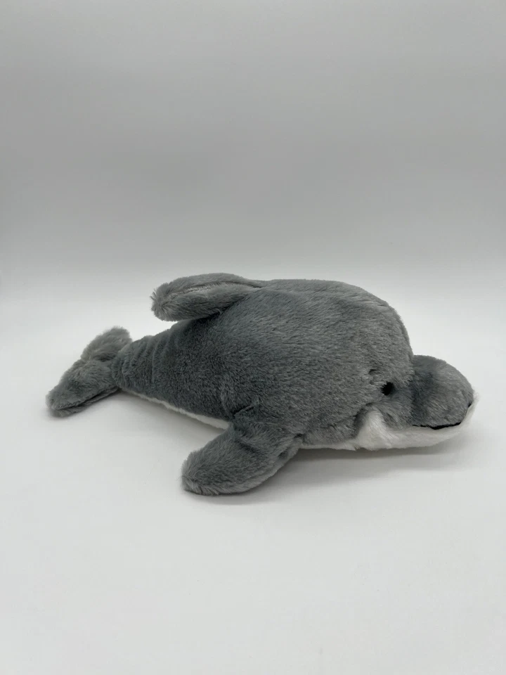 Ganz Webkinz Dolphin Plush Gray Toy Stuffed Animal Bottle Nose Soft Sea No Code - Image 3 of 4
