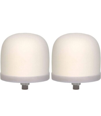 (2 Pack) Ceramic Dome Water Filter impregnated with Active Carbon