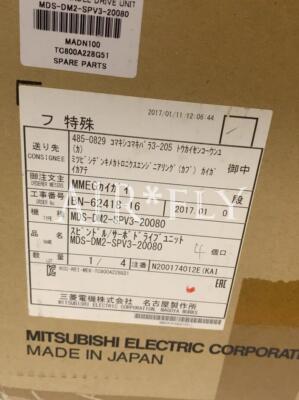 1PCS NEW Mitsubishi Servo Driver MDS-DM2-SPV3-20080 MDSDM2SPV3-20080
