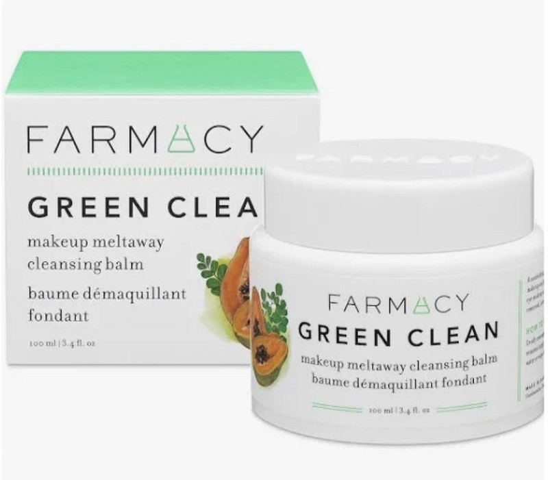 Farmacy Green Clean Makeup Meltaway Cleansing Balm 3.4oz NIB MSRP $36