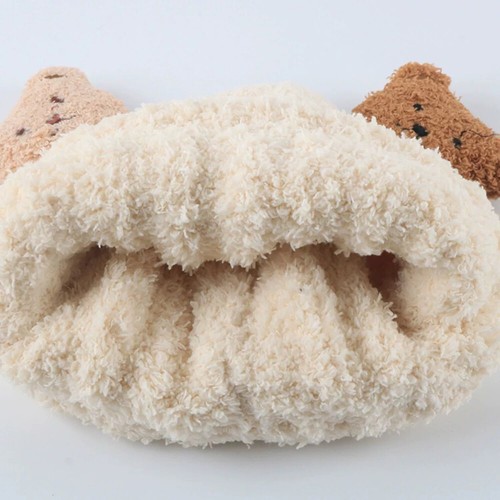 Children Baby Hat Winter Plush Scarf 2Pcs Set Boys Girls Warm Thickened Caps - - Picture 10 of 25