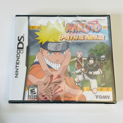 Naruto: Path of the Ninja (Nintendo DS, 2007) Brand New Sealed! Rare!
