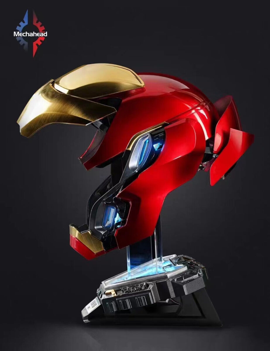 New Iron Man Mk50 Friday Helmet 1/1 wearable Helmet Cosplay New Iron Man Mk50 Friday Helmet 1/1 wearable Helmet Cosplay