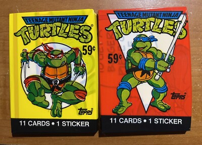 Teenage Mutant Ninja Turtles Two different Rare Hard to Find .59c