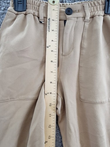 BOSS Ceremony Suit Pants Big Boys' 10Y Cookie Solid Side Pockets Button Zip - Picture 8 of 19