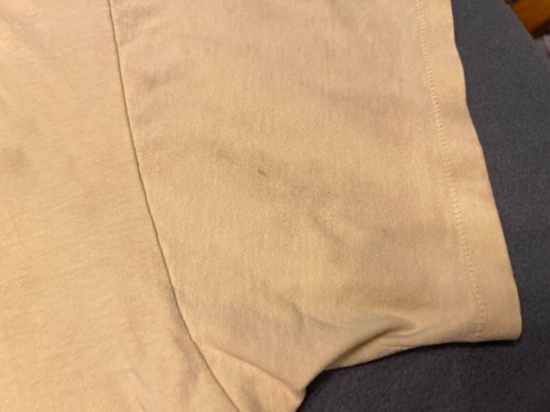 Single Stitch Tee Shirt Men's XL Aruba Dutch Caribbean Pale Yellow Graphic Logos - Picture 8 of 22