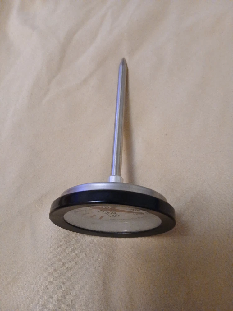 FARBERWEAR Meat Thermometer Oven Silver Range Barbecue Temperature