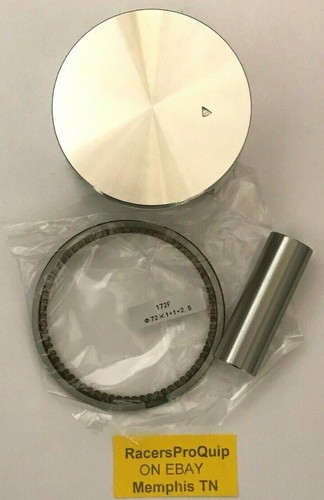 Gx200 Clone BSP 196cc 68mm Performance Flat top Piston, Rod Kit 24hr Ship USA - Picture 3 of 4