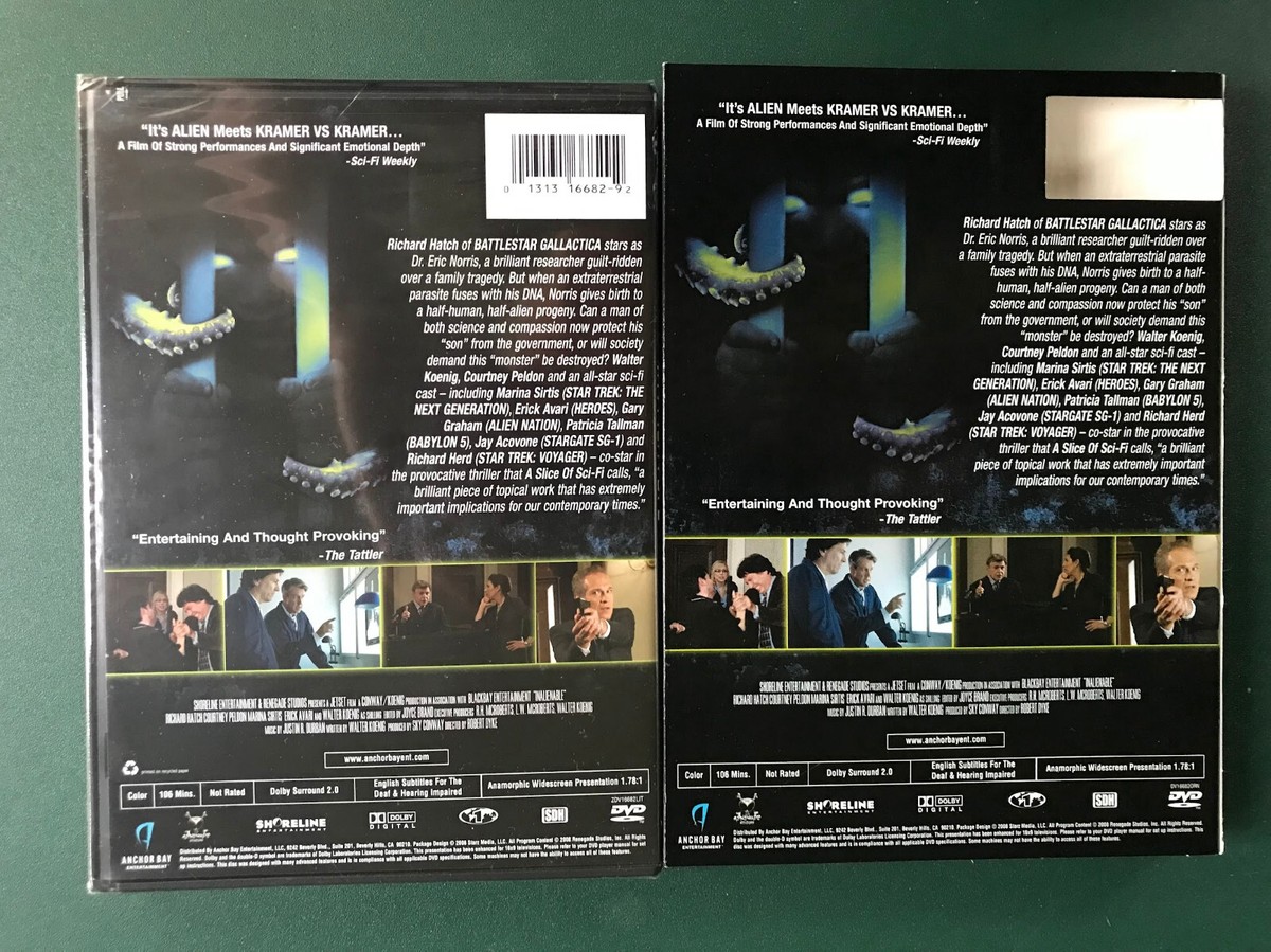 Inalienable (DVD + Slipcover) 2008 sci-fi, MINT, FACTORY SEALED