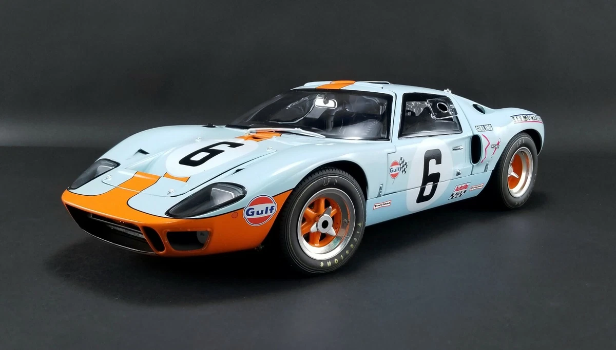 1:12 scale Ford GT40 Mk I - 1969 Le Mans Champion #6 Jacky Ickx & Jackie Oliver