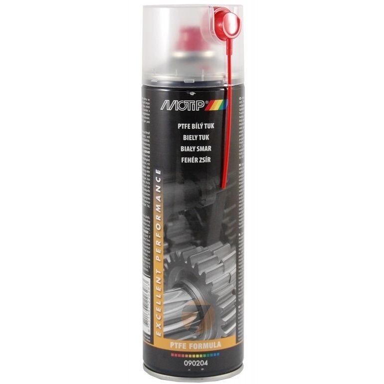 Motip M204 90204 Grasso Bianco Adesivo con PTFE Spray 500ml