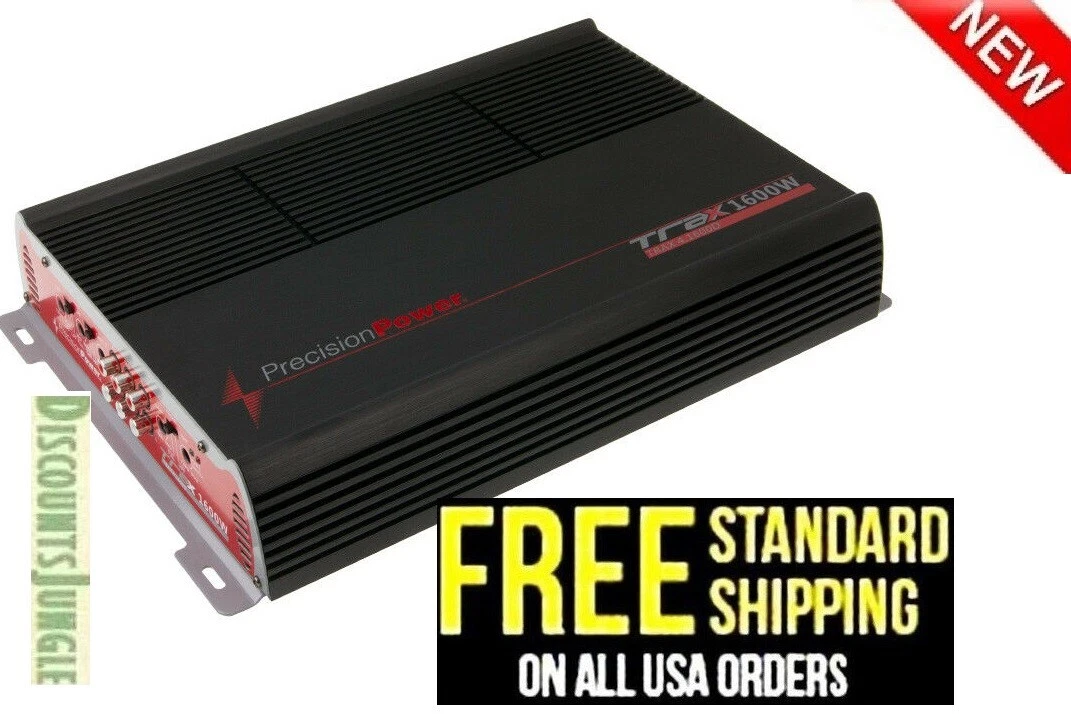 Precision Power TRAX4.1200D 4-Channel Car Amplifier – 1200 Watt