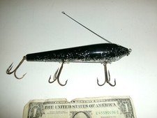 Vintage 6-1/2" Body Teddy Teddies (?) Lindy Musky Muskie Jerkbait Lure - Used