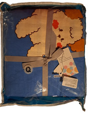 LAYENJOY Dogs Duvet Cover Set Queen New In Package