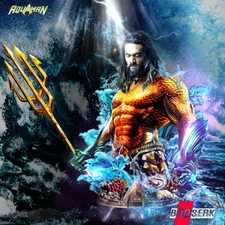 Aquaman Bust DC Universe resin scale model kit unpainted 3d print