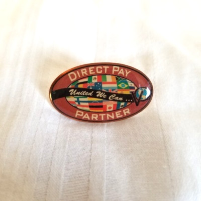 Direct Pay Partner United We Can Lapel Pin