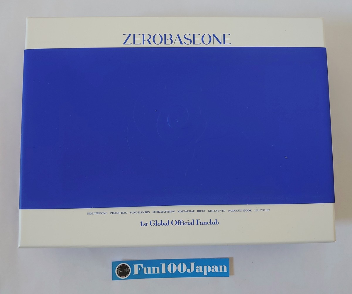 zerobaseone ファンクラブ キットzb1 fanclub kit第1期 ゼロベースワン