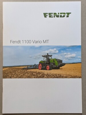 FENDT 1100 Vario MT Raupen Traktoren 1167 1162 1156 Prospekt 01/2020 Schlepper