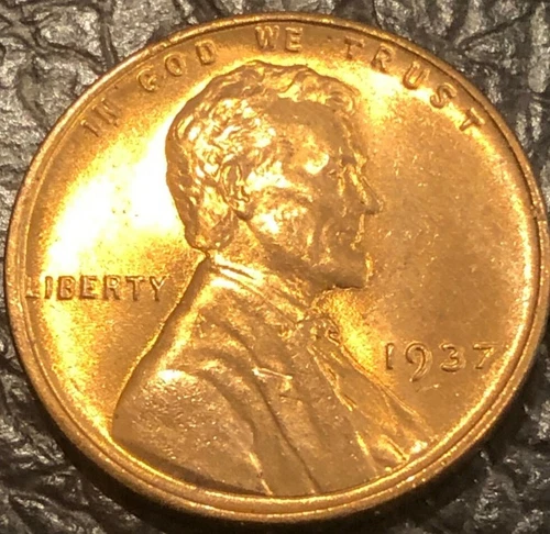 1937 Red Choice/Gem BU Wheat Cent - Discounts Available!